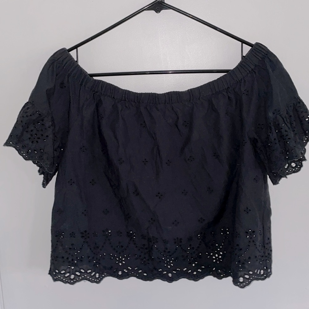 EUC Madewell Off-Shoulder Blouse